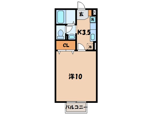 入船町 徒歩5分 1階の物件間取画像